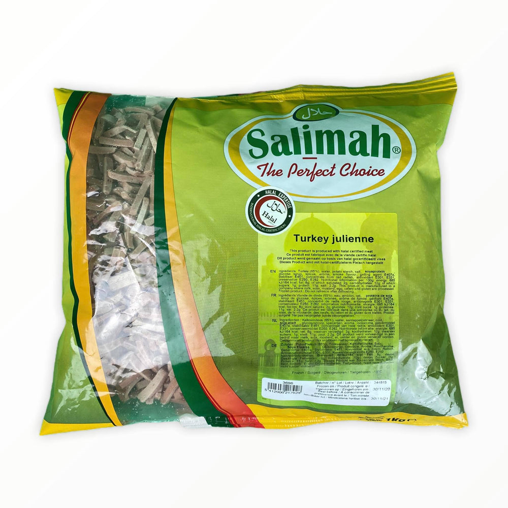 Salimah Halal Turkey Julienne Ham - Meat Schimmel Distribution 