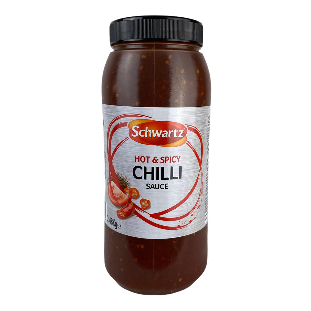 Schwartz Hot & Spicy Chilli Sauce - Food Cupboard Schimmel Distribution 