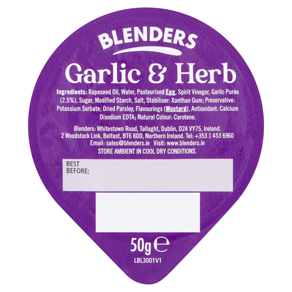 Blenders Garlic & Herb Dip - Schimmel Distribution 