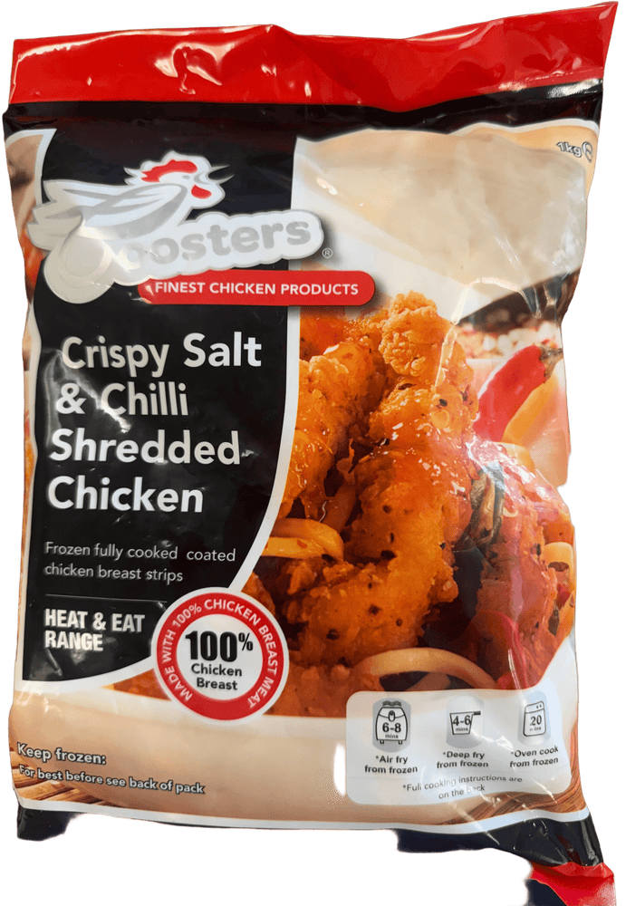 Crispy Salt& chilli Shredded Chicken - Sides Schimmel Distribution 
