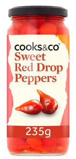 Sweet Red Drop Peppers (6x235g) - Schimmel Distribution 