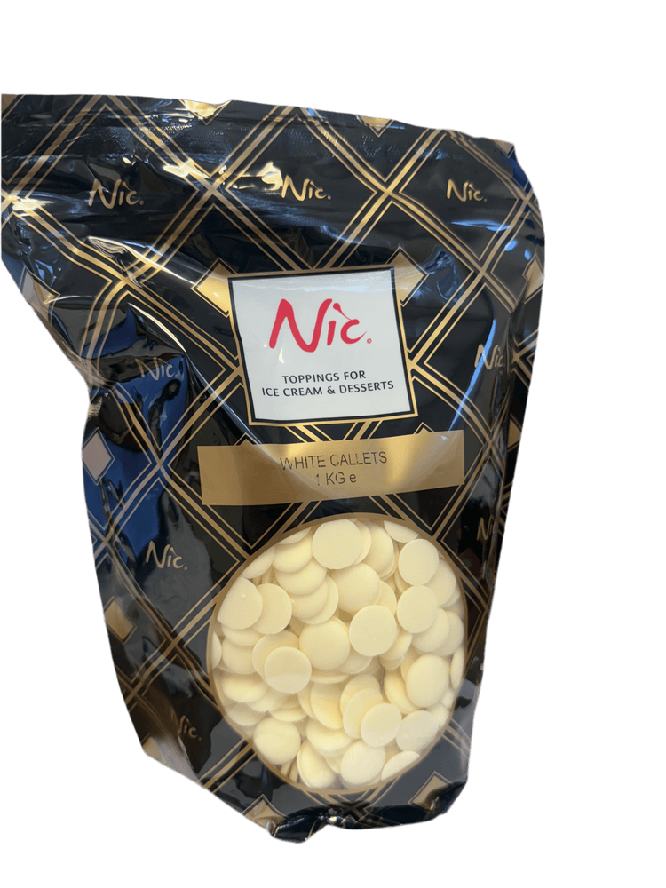 White Chocolate buttons/drops - Sweet Schimmel Distribution 