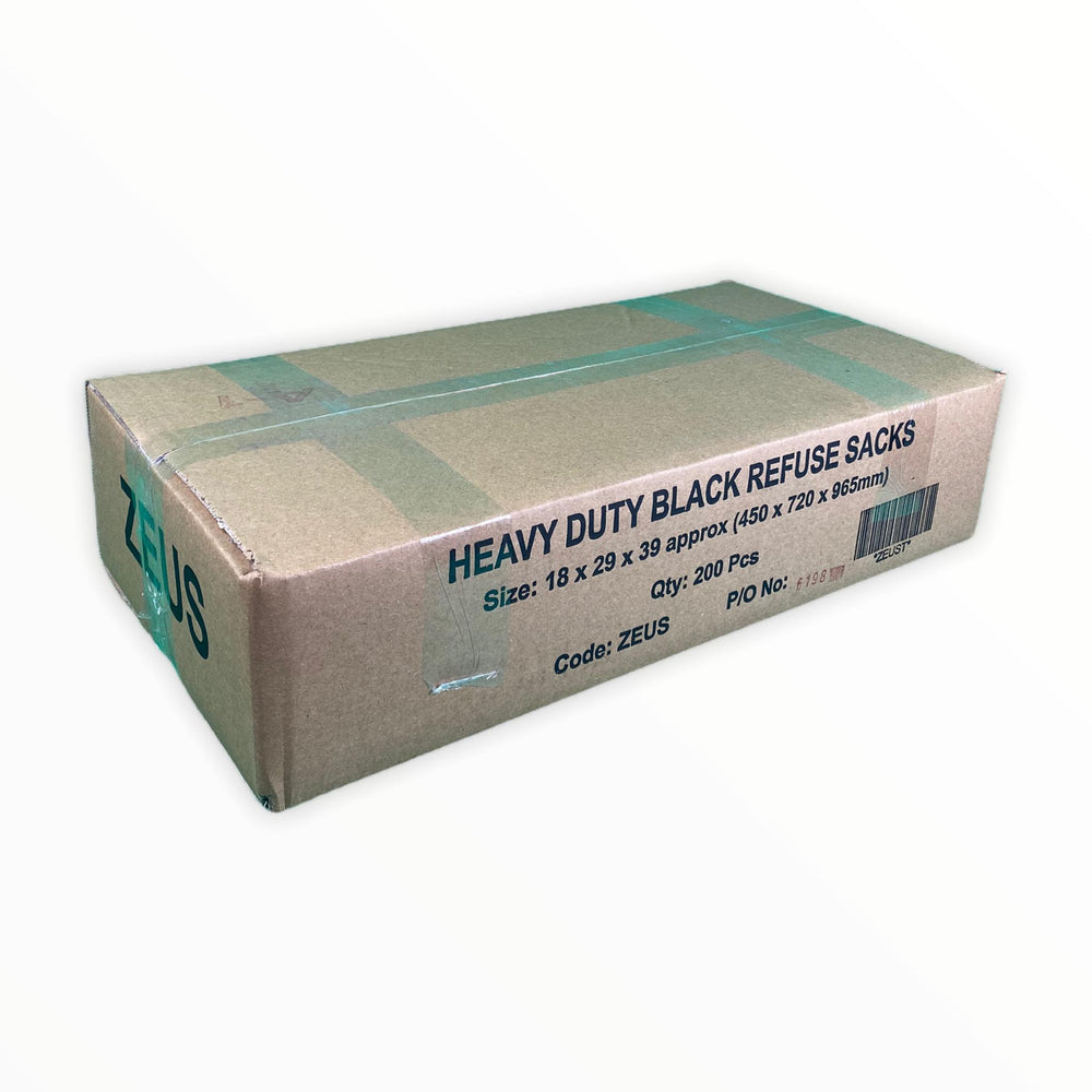 Black Bin Liners - Fast Food Packaging Schimmel Distribution 
