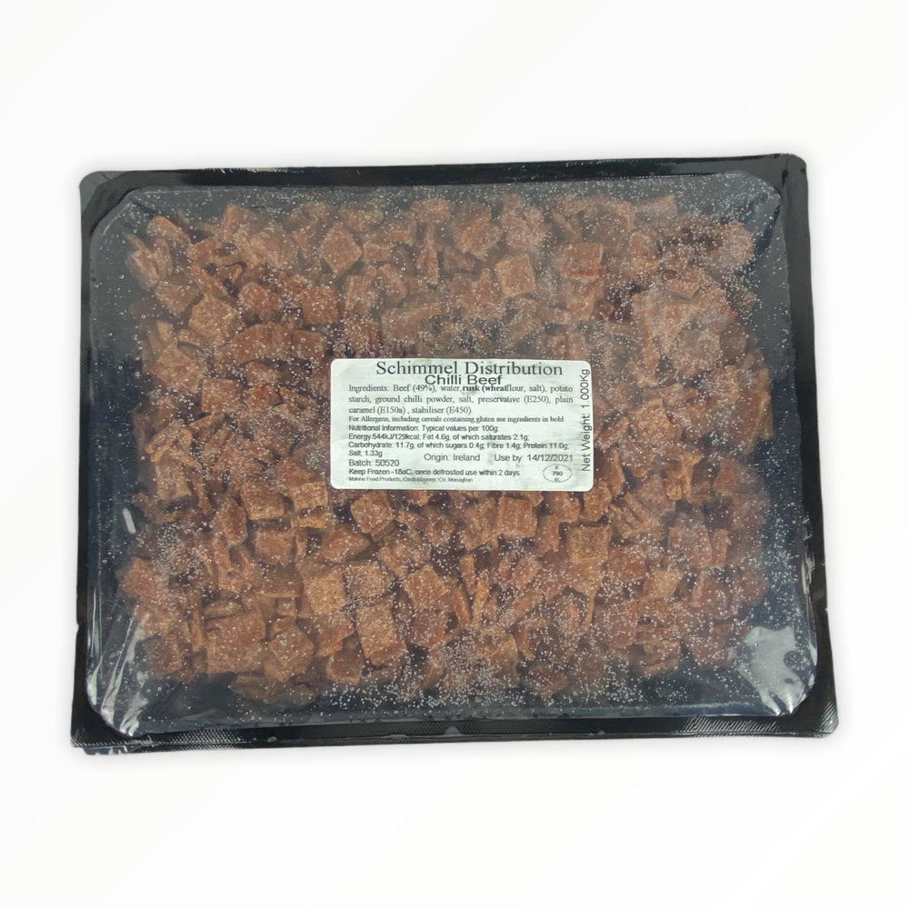 Diced Chilled Beef - Meat Schimmel Distribution 