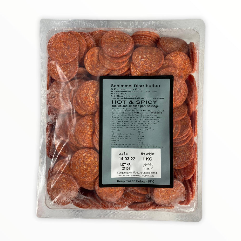 Hot & Spicy Pepperoni - Meat Schimmel Distribution 