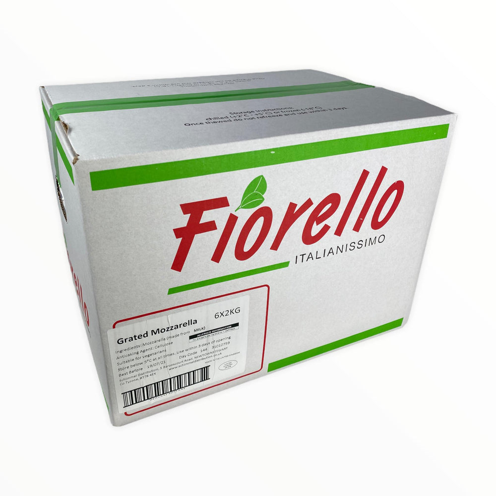 Shredded Fiorella Mozzarella - Cheese Schimmel Distribution 